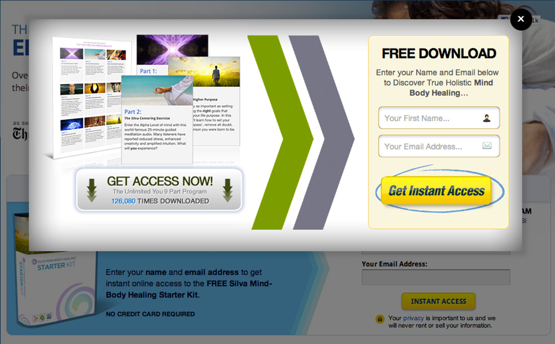 Get instant access. The Healing web. Get your access
