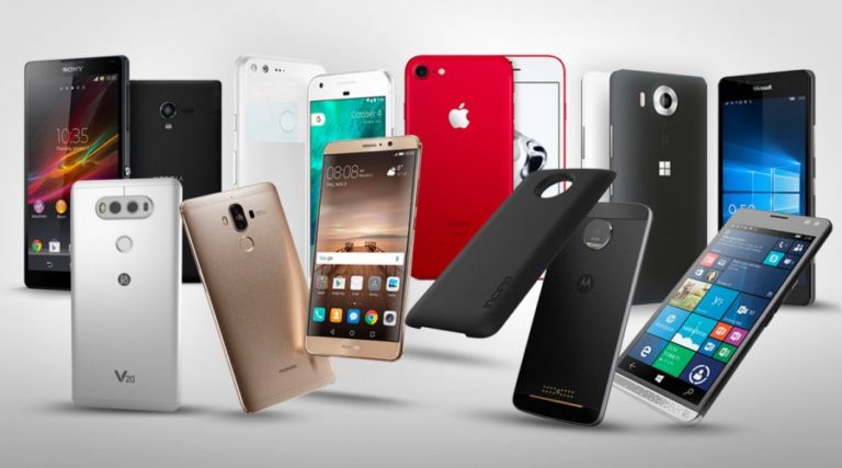Los equipos Smartphones más vendidos este 2017