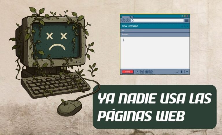 Ya Nadie Usa las Páginas Web