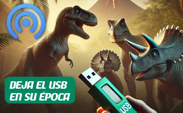 Ya no pases archivos con memorias USB