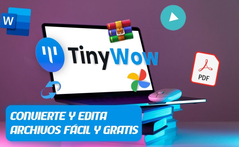 Convierte, comprime y edita TODO con TinyWow