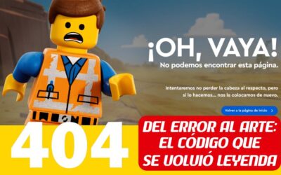 El origen del “404 page not found” y por qué se convirtió en arte