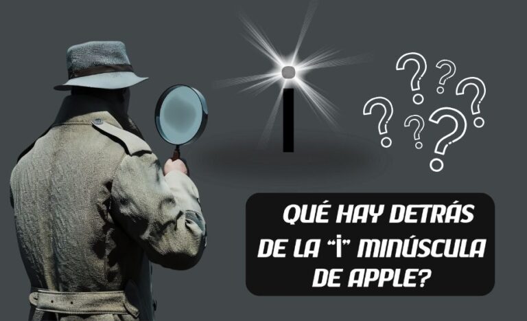 La «i» minúscula de Apple