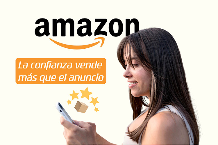 Por qué Amazon casi no “vende” en sus anuncios
