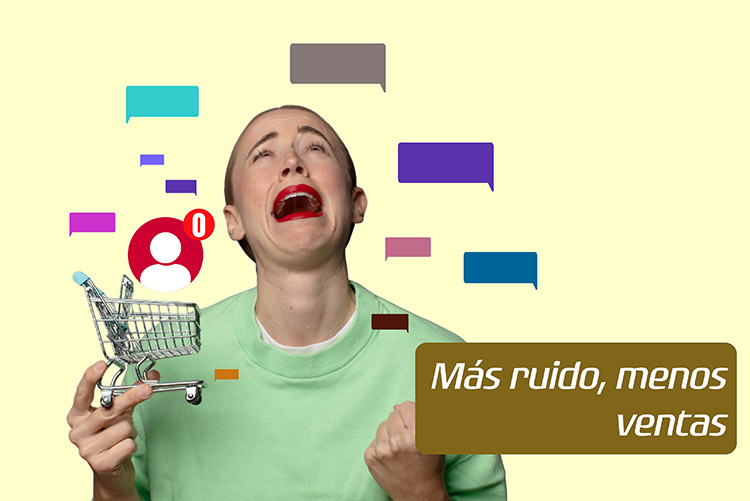 Por qué tener muchos mensajes no significa vender más