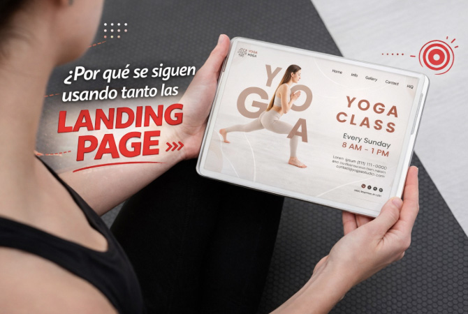 Por qué las empresas utilizan páginas de aterrizaje